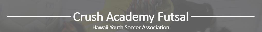 Crush Academy Futsal banner
